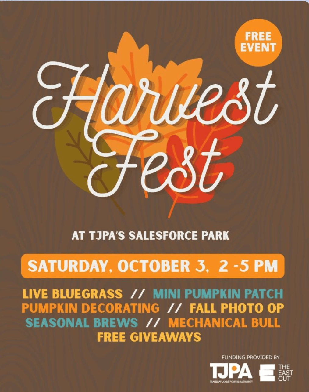 Harvest Fest at Salesforce Park  in san francisco  — Bay Area family event