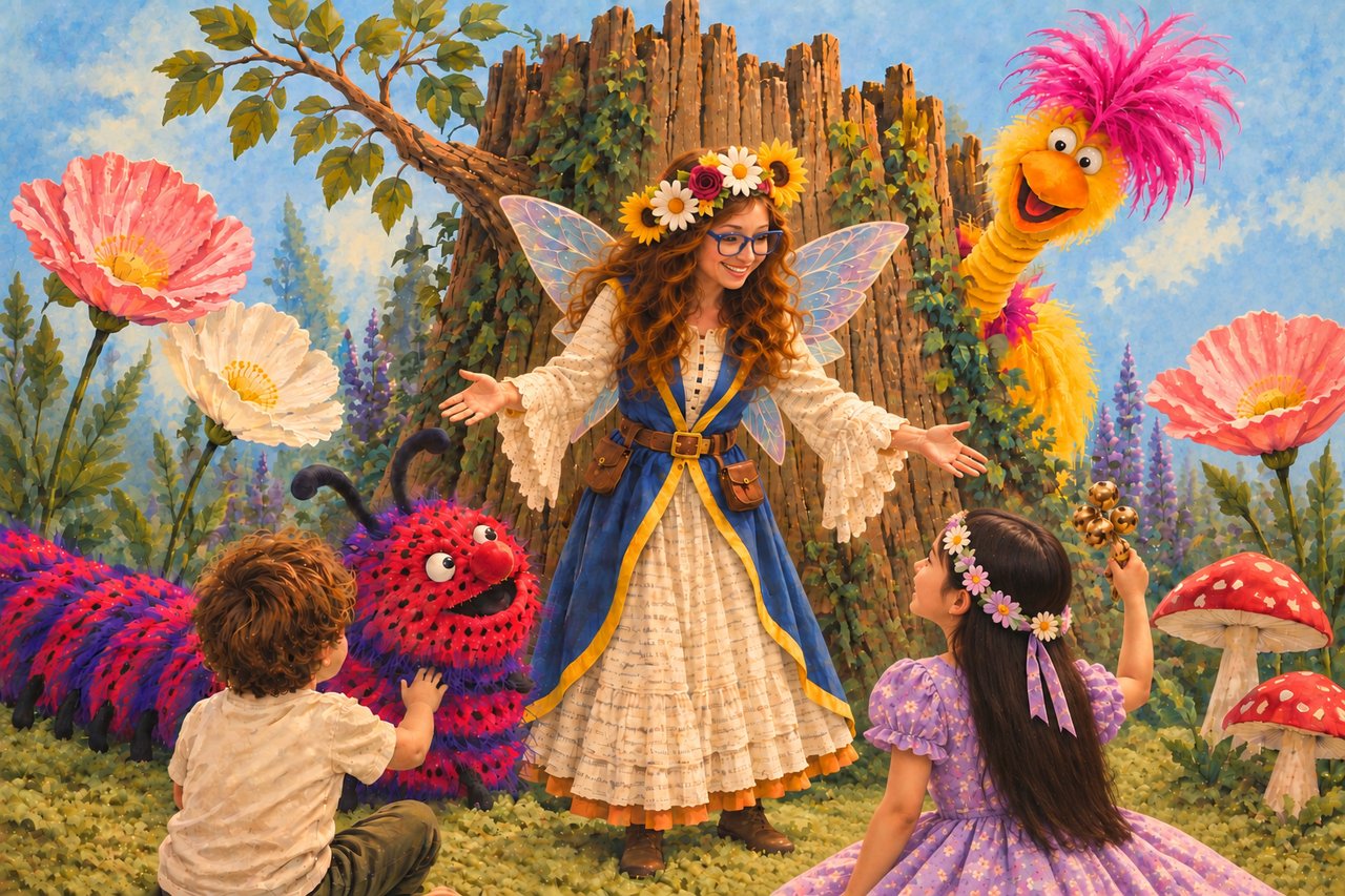 The Singing Garden – An Immersive Puppet Show for Kids in Mill Valley — Bay Area family event