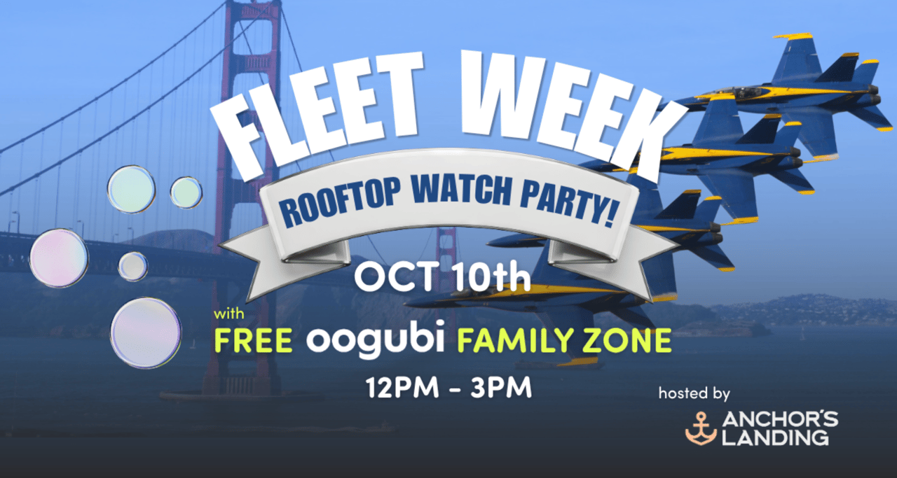 Fleet Week Rooftop Watch party with Free Family Zone in San Francisco — Bay Area family event