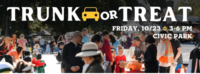 Trunk or Treat:  Walnut Creek Arts + Rec in Walnut Creek — Bay Area family event