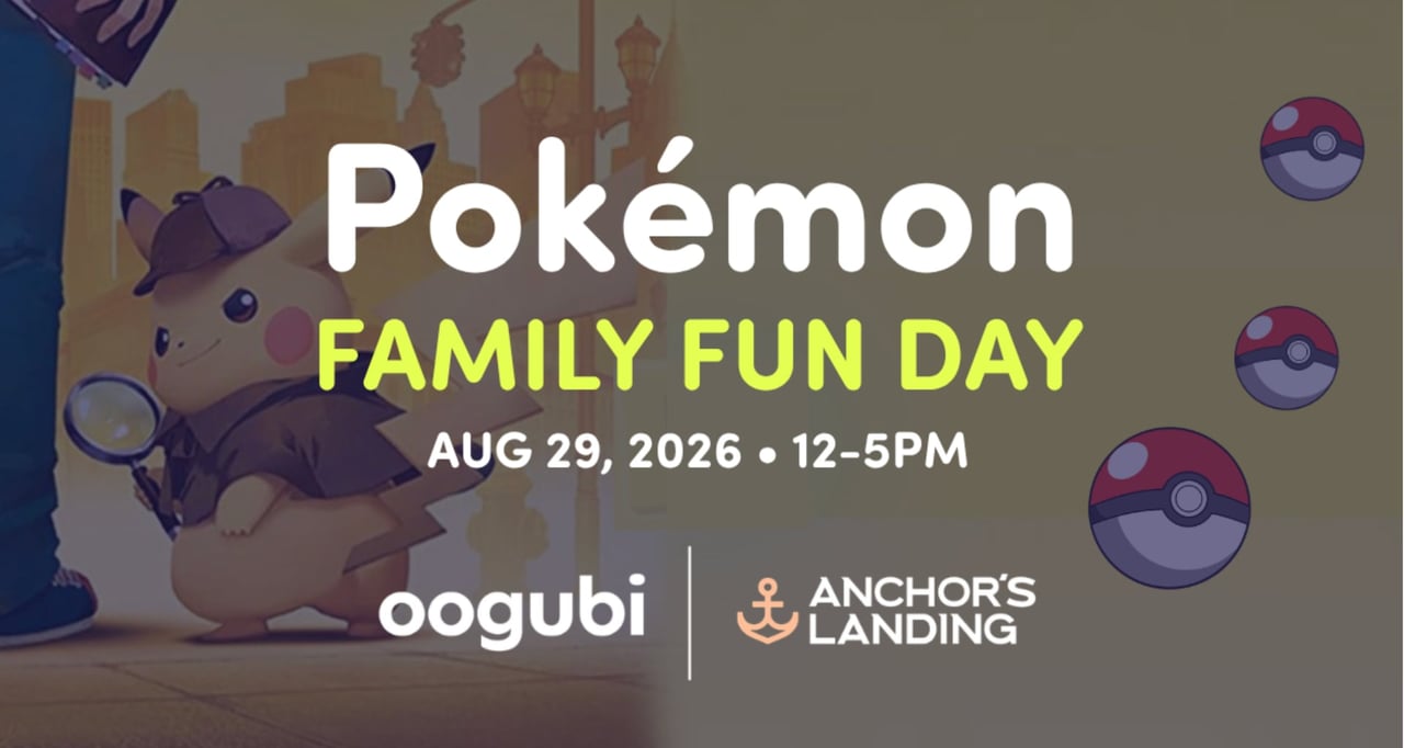 Pokemon Family Fun Day at Anchor's Landing  in San Francisco — Bay Area family event