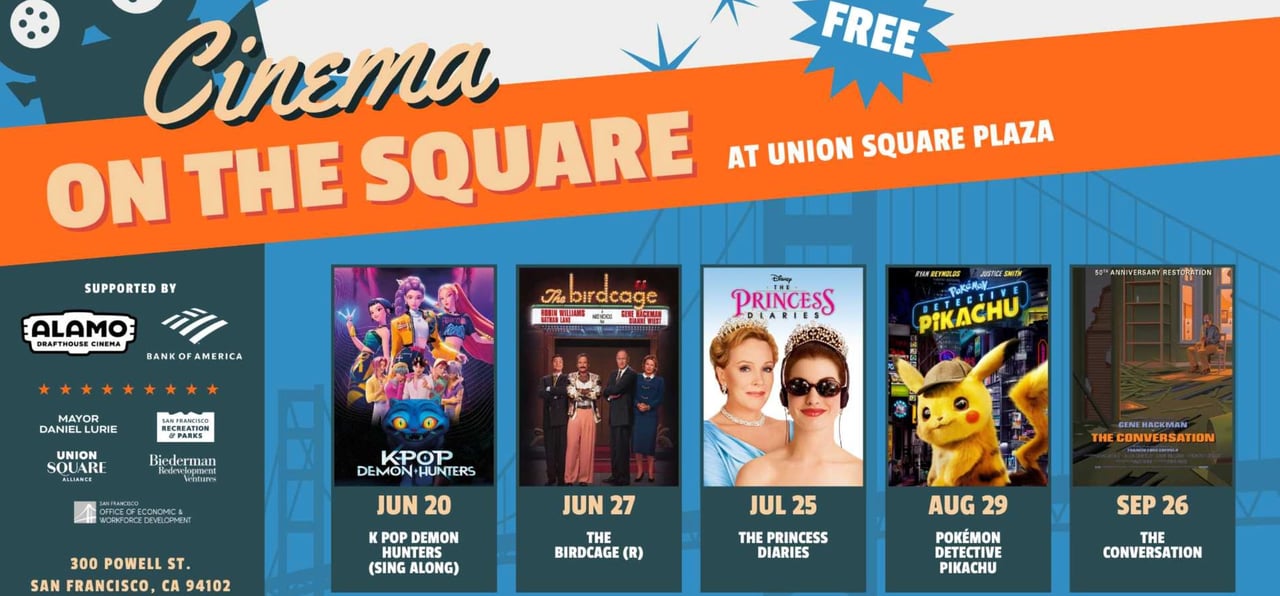 Cinema on the Square: The Princess Diaries in San Francisco — Bay Area family event