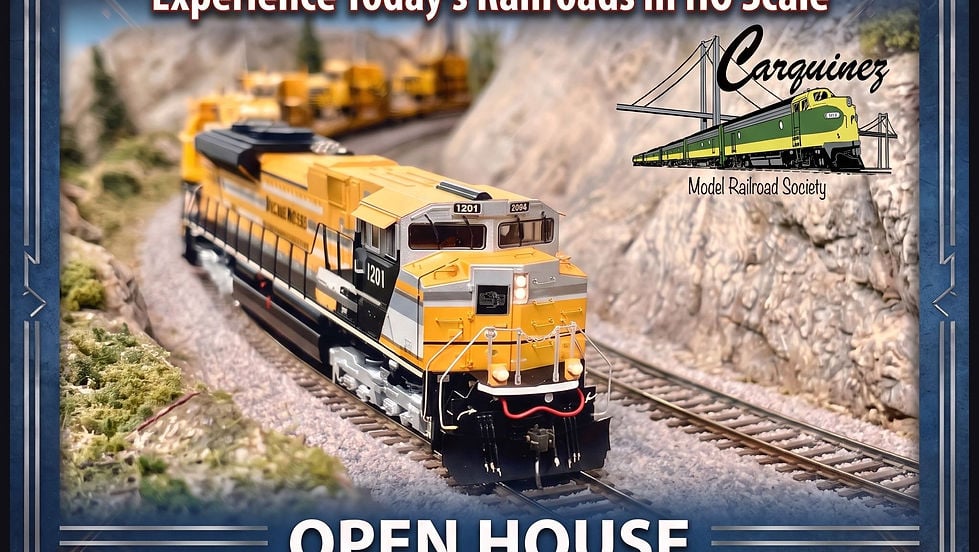 Model Rain Show Featuring Modern Trains! in Martinez — Bay Area family event