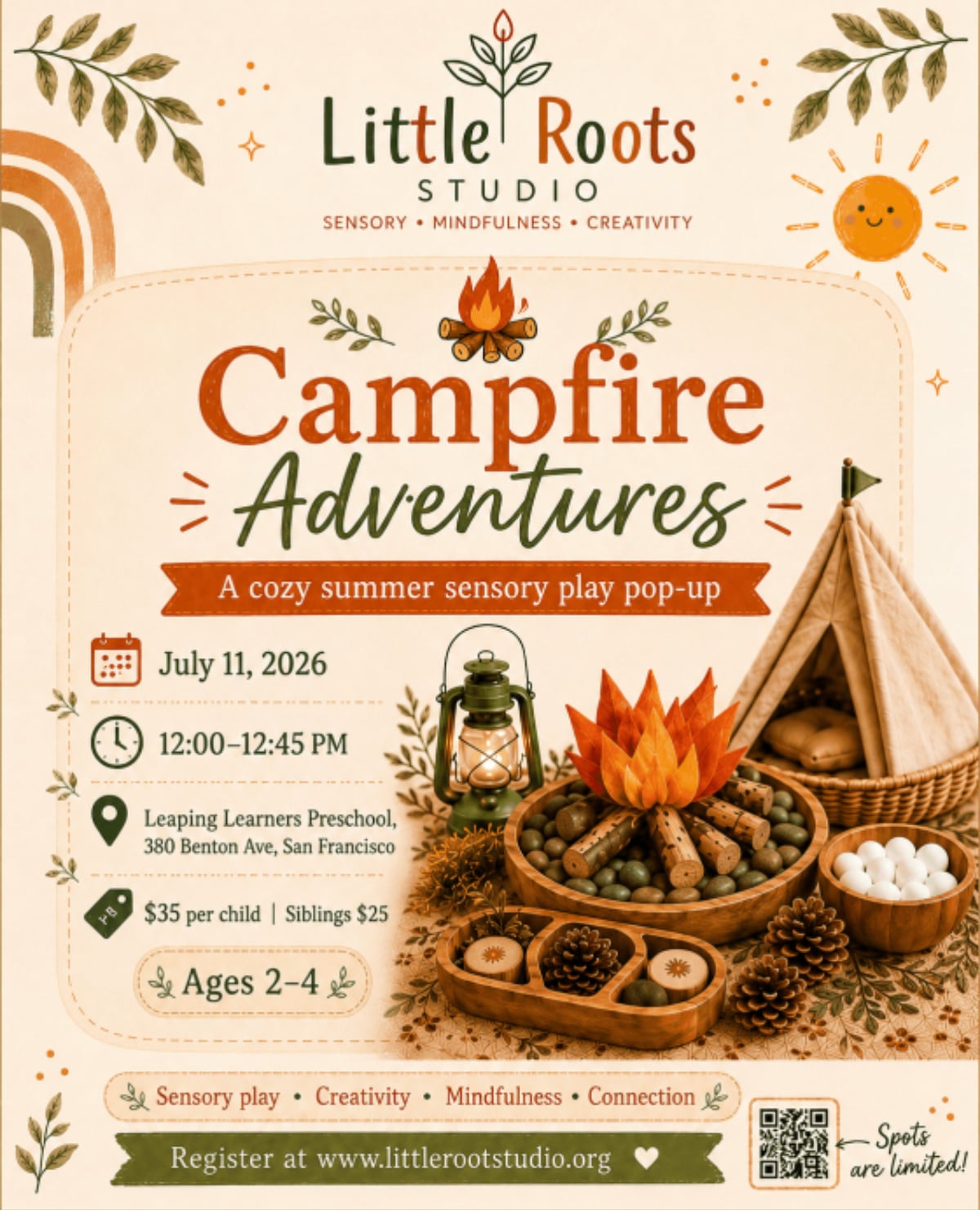 Campfire Adventures in San Francisco — Bay Area family event