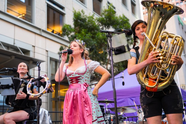 Oktoberfest on Front : Free San Francisco Block Party  in San Francisco — Bay Area family event
