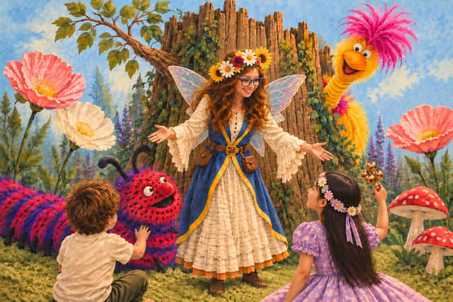 The Singing Garden – An Immersive Puppet Show for Kids